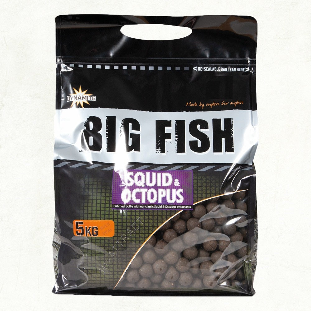 Dynamite Baits Big Fish Boilie Squid & Octopus 5kg 20mm