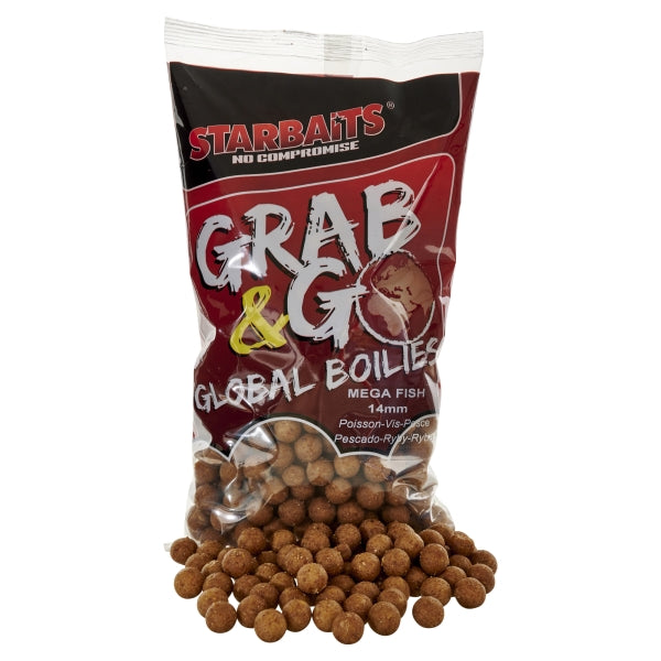 Starbaits G&G Grab & Go Global Boilies 1kg 14mm + 20mm versch. Sorten