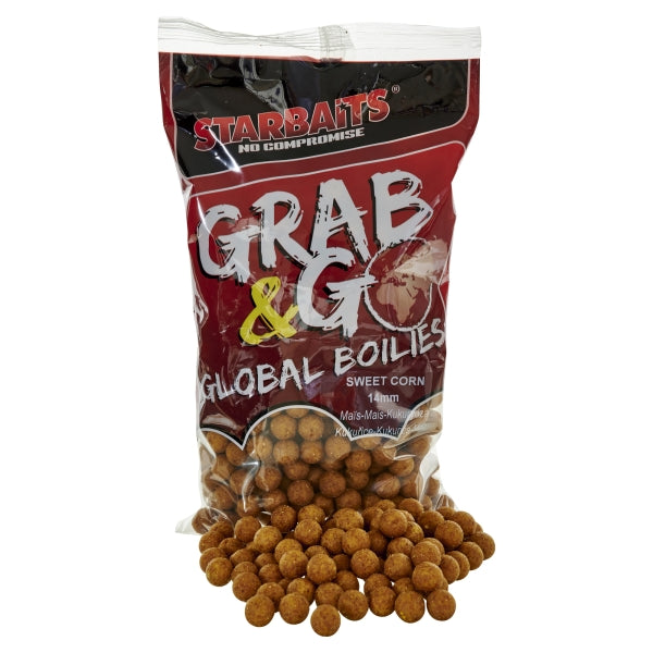 Starbaits G&G Grab & Go Global Boilies 1kg 14mm + 20mm versch. Sorten