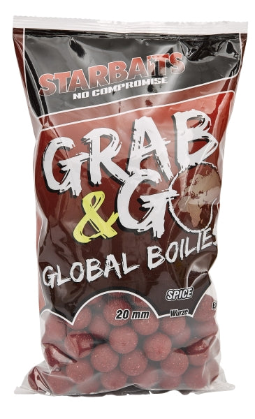 Starbaits G&G Grab & Go Global Boilies 1kg 14mm + 20mm versch. Sorten