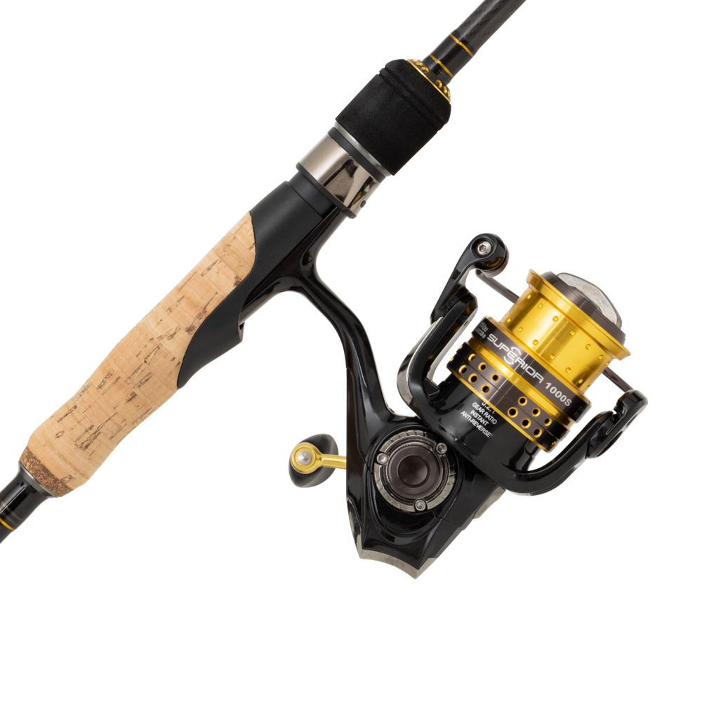 Abu Garcia Superior Spinning Combo 702L 2-10g + 2000 S Rolle + Rute Set