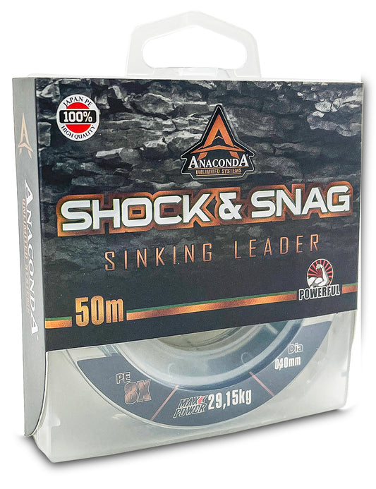 Anaconda Sinking Shock & Snag Leader