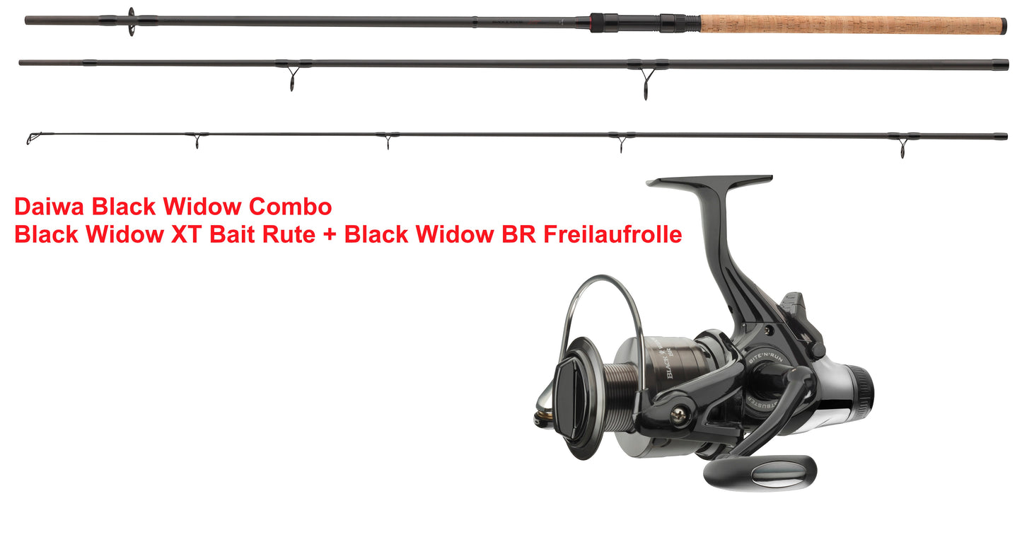 Daiwa Black Widow XT Bait 3,60m 30-90g + BR 4500 A Combo