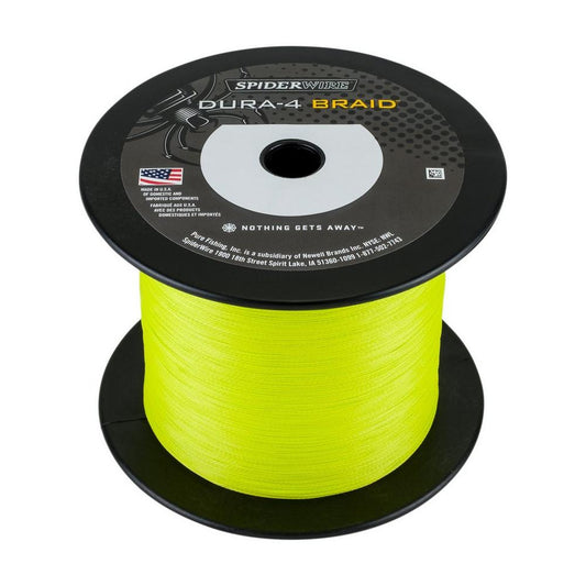 SpiderWire Dura 4 Braid gelb 0,14mm 11,8kg 1800m Spule