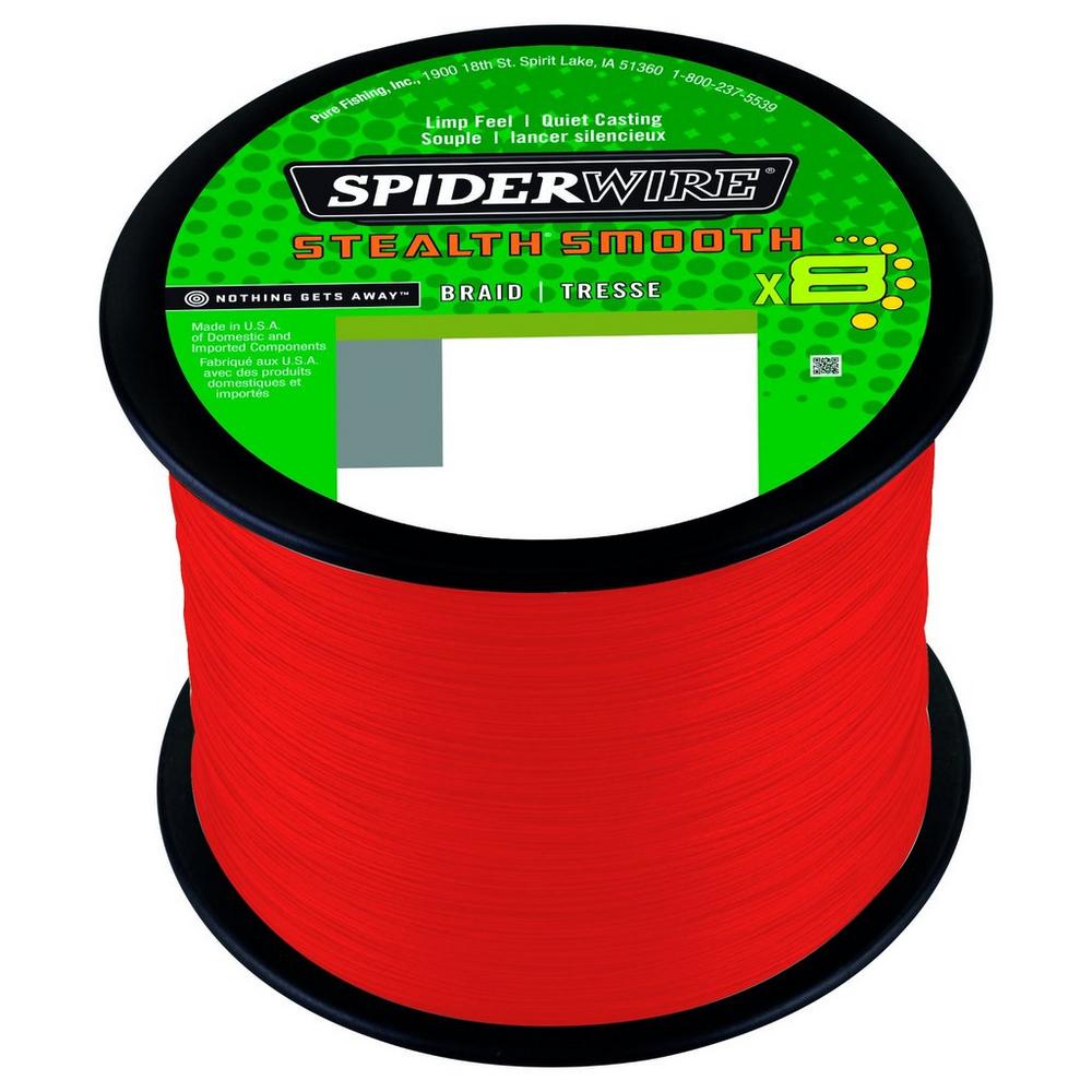 Spiderwire Stealth Smooth 8 Code Red 300m 8fach geflochtene Schnur